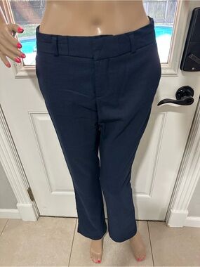 Banana Republic Navy Women's Tailored Dress Pants